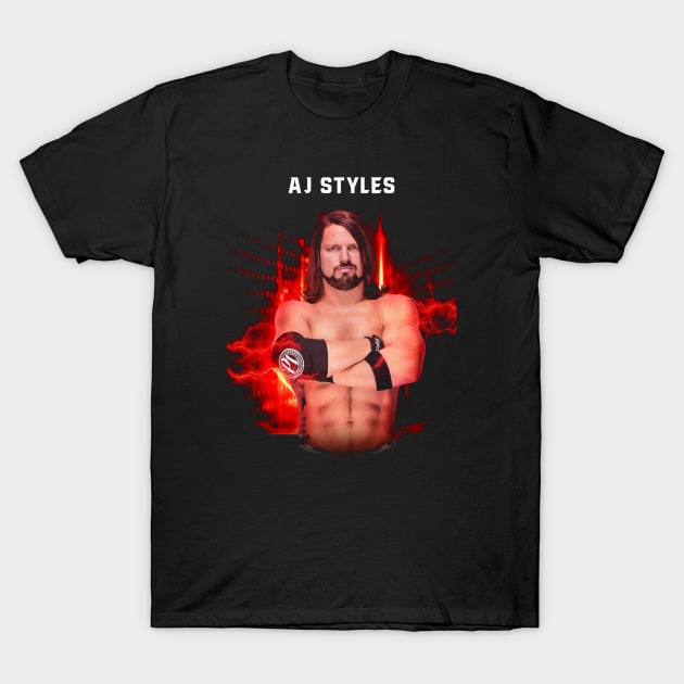 A.J Styles T-Shirt by Crystal and Diamond